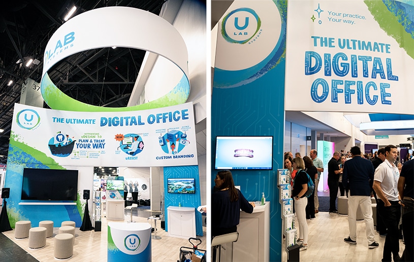 Our illustrations were used for a Trade Show Booth Design